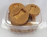 All Natural Linzer Style Peanut Butter Sandwich Dog Cookies