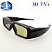 ATC Super Real Rechargeable Active Shutter 3D Glasses, Suitable For 3DTVs With IR Receiver Samsung UA46C7000WF; UA55C7000WF; UA55C8000XF; UA55C9000ZF; UA60C6900VFXXZ; UA65C8000XFXXZ; LA55C750R2F; PS58C7000YF; P63C7000; UN55C7000WF; UN46C8000; UN46C9000; PN58C8000