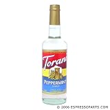 Torani Peppermint Syrup - Italian Syrup 750ml - 25.4oz