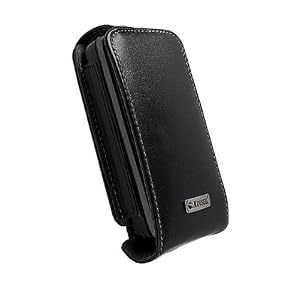 41n14Kd65OL. SL500 AA300  Krusell 75462 Orbit Flex Leather Case with Ratchet Swivelkit for Nokia N900 (Black)