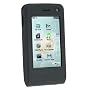 Premium Durable Silicone Skin Case for LG KU990 Viewty, Black