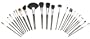 Beautify:Magnifique Kit Pinceau Brosse Cosm�tique Maquillage de 24 pi�ces avec pochette imitation cuir