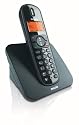 Philips CD1501B/38 DECT Schnurloses Telefon, schwarz