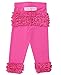 RuffleButts® Infant / Toddler Girls Solid Everyday Leggings w/ Ruffles