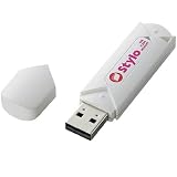 ELECOM USB2.0�t���b�V�������� 4GB �Z�L�����e�B�\�t�g�t Stylo (�z���C�g) MF-AWU2A04GWH
