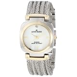 AK Anne Klein Womens 10/9765MPTT Diamond Dial Two-T