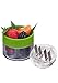 Aqua Zinger by Zing Anything, Stainless Steel Infuser Bottle, Double Wall Insulate Reusable Water Bottle, Citrus Infusion, Active Infusion, Food Grade 18/8 Stainless Steel, Hydration, 20 oz., Green
