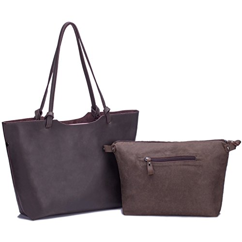 Jack&Chris®Fashion Women Ladies' Genuine Leather Tote Bag Handbag Shoulder Bag,YSZ105