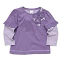 Junior J by Jasper Conran Purple striped sleeves top