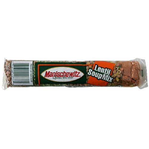 Manischewitz Cello Soup Mix Lentil, .6-Ounce Box (Pack of 24) by Manischewitz