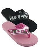 Sanuk 3D SKULLS Or FLOWERS Children's Sandals