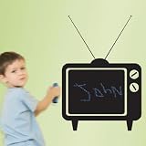 Peel and Stick Chalkboard Tune In Peel and Stick Chalkboard Wall Decal