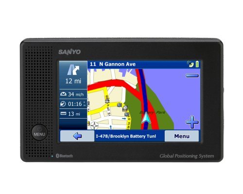 Sanyo NVM-4050 Easy Street 4-Inch Portable GPS Navigator