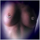 Nipple Clip Brustclip Nippelclip SILBER Nippel Piercing