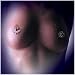Nipple Clip Brustclip Nippelclip SILBER Nippel Piercing