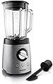 Philips HR 2195/08 Avance Collection Standmixer aus Edelstahl, 900 W, 2 L Glasbeh&auml;lter, Silber/Schwarz