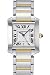 Cartier Men's Tank Francaise Automatic Stainless Steel and 18K Gold Watch #W51005Q4