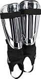 Adidas Adi Chrome Shin Guard, Metallic Silver/Black, X-Large