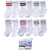 6-Pack Baby Crew Socks