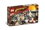 Lego Indiana Jones 7620 - Indiana Jones Motorcycle Chase with Hat, Whip and Bag, Professor Henry Jones, and Guard Plus Motorbike with Sidecar that Detaches (79 Pieces)