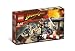 Lego Indiana Jones 7620 - Indiana Jones Motorcycle Chase with Hat, Whip and Bag, Professor Henry Jones, and Guard Plus Motorbike with Sidecar that Detaches (79 Pieces)