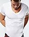 Mr. Davis Comfort Fit Premium Bamboo Viscose Tailored Cut Stylish V Neck Men's Undershirt