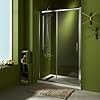 de Douche Coulissantes Rail Roulettes 1700 x 1850mm Douche Italienne