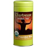 Chartreuse Organic Tea Peaceful Bliss Organic Loose Leaf Herbal Tea, 1.41-Ounce Tins (Pack of 2)