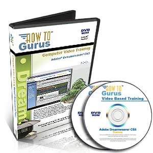 Adobe Dreamweaver CS5 Tutorial Training on 2 DVDs, 18 Hours in 259 Video Lessons, new computer software instruction