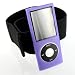  : Silicone Case Package for Apple iPod Nano 3rd / 4th Generation Gen Skin + Screen Protector and Armband Compatible With Nike+iPod (10 More Colors Available)
