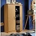 2-Door Wooden Storage Cabinet - Honey Oak (Honey Oak) (60