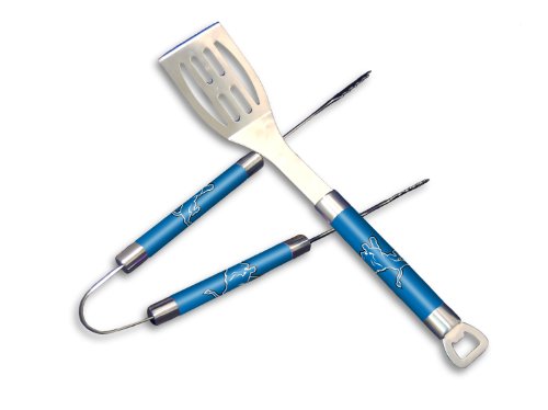 NFL Detroit Lions Barbeque Tongs and Spatula Set