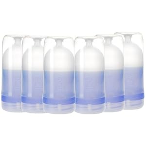 Adiri BPA Free Natural Nurser Ultimate Baby Bottle Stage 2 (3-6 Months) - Case of 6