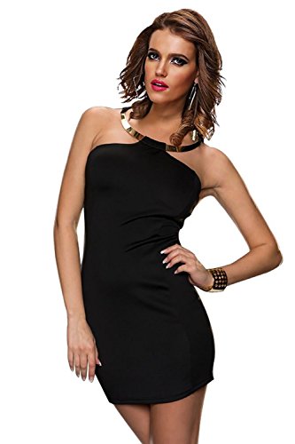 Ninimour- Women's High Neck / O Neck Ball Party Clubbing Dress Clubwear