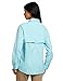 Columbia Women's Bahama Long Sleeve Shirt, X-Large, Clear Blue