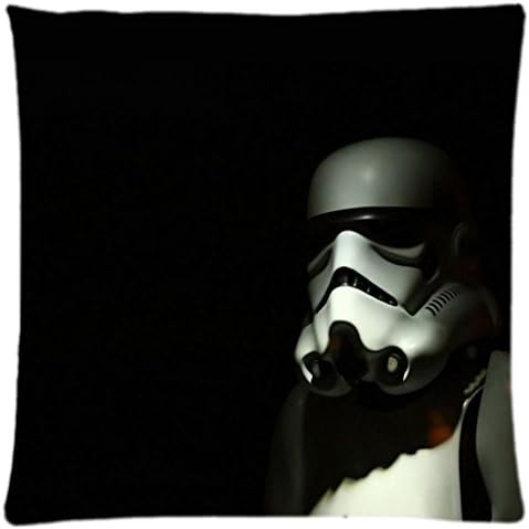 Star Wars Stormtrooper Decorative Pillow Case cover Standard size 18"X18" inch (one Side)Square Pillowcase