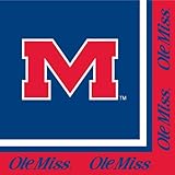Creative Converting University of Mississippi Rebels Luncheon Napkins (20 Count)