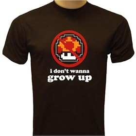 I Don't Wanna Grow Up T-shirt, Nintendo T-shirt