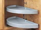 19-1/4'' Half Moon Pivot & Slide Shelf Set