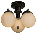 Tommy Bahama TB740CW Coconut Bay 3x60watt Bulbs Colonial White