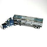 NHL San Jose Sharks 2007/8 Tractor Trailer 1:80 Scale Diecast
