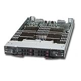 New Supermicro Server Barebone SBI-7226T-T2 Blade Intel 5500 DDR3 2x2.5 SATA Black Retail