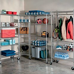 5 Shelf Heavy Duty Storage Rack Chrome - Improvements