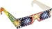 Lazer Viewers 3-D Fireworks Glasses With Holographic Diffraction Grating Lenses