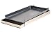 Master Chef 7 Gauge Steel Commercial Two Burner Griddle with Removable Grease Tray