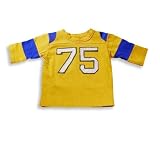Gold Rush - Infant Boys Long Sleeve Top, Gold, Royal