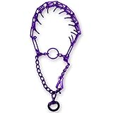Platinum Pets Snap on Coated Training Collar, 14", Electric Purple