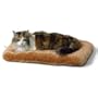 MidWest Metals Plush Cat Bed w/Velcro Straps to Attach to Shelf for the 130 Cat Playpen. 21L x 10 1/2W