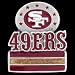 NFL Team Logo Pin - San Francisco 49ers