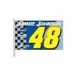 Jimmie Johnson NASCAR Car Flag - 48 - Set of 2